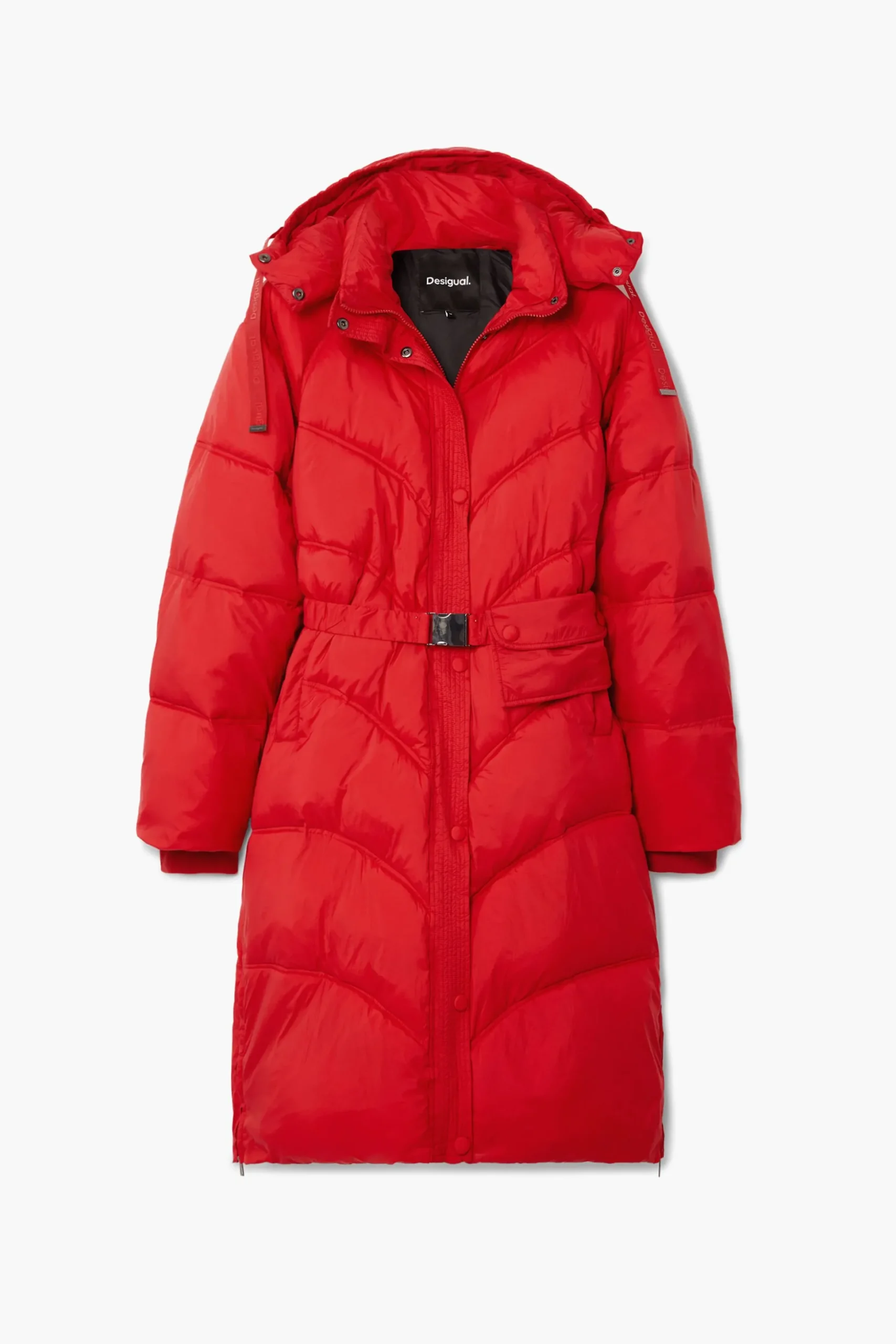 Long padded coat