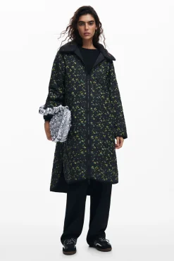 Long padded coat
