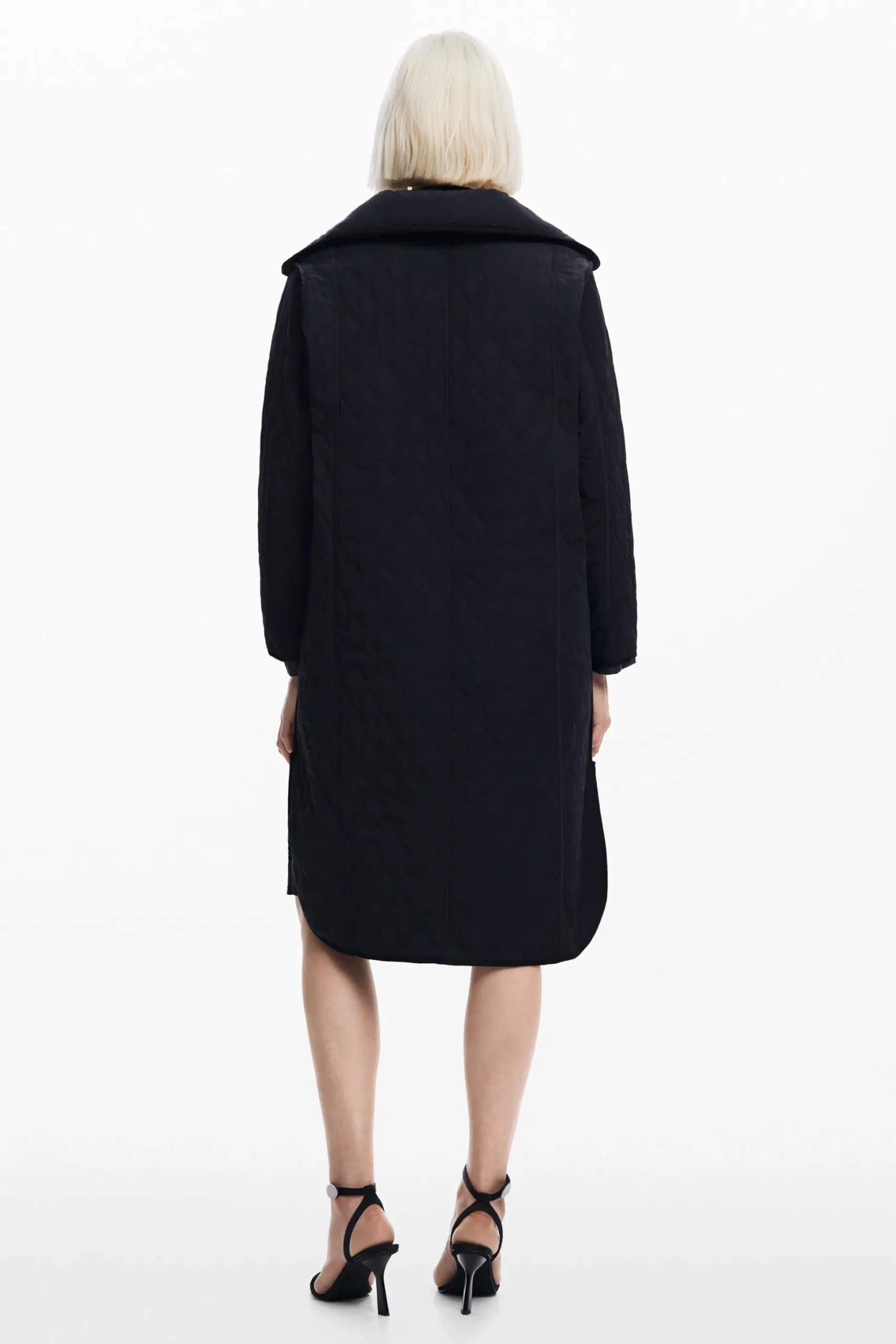 Long padded coat