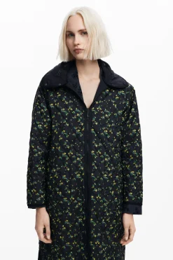 Long padded coat