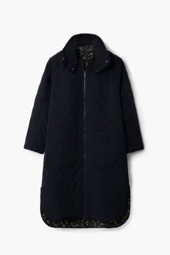 Long padded coat