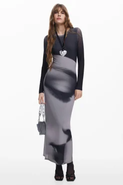 Long portrait dress