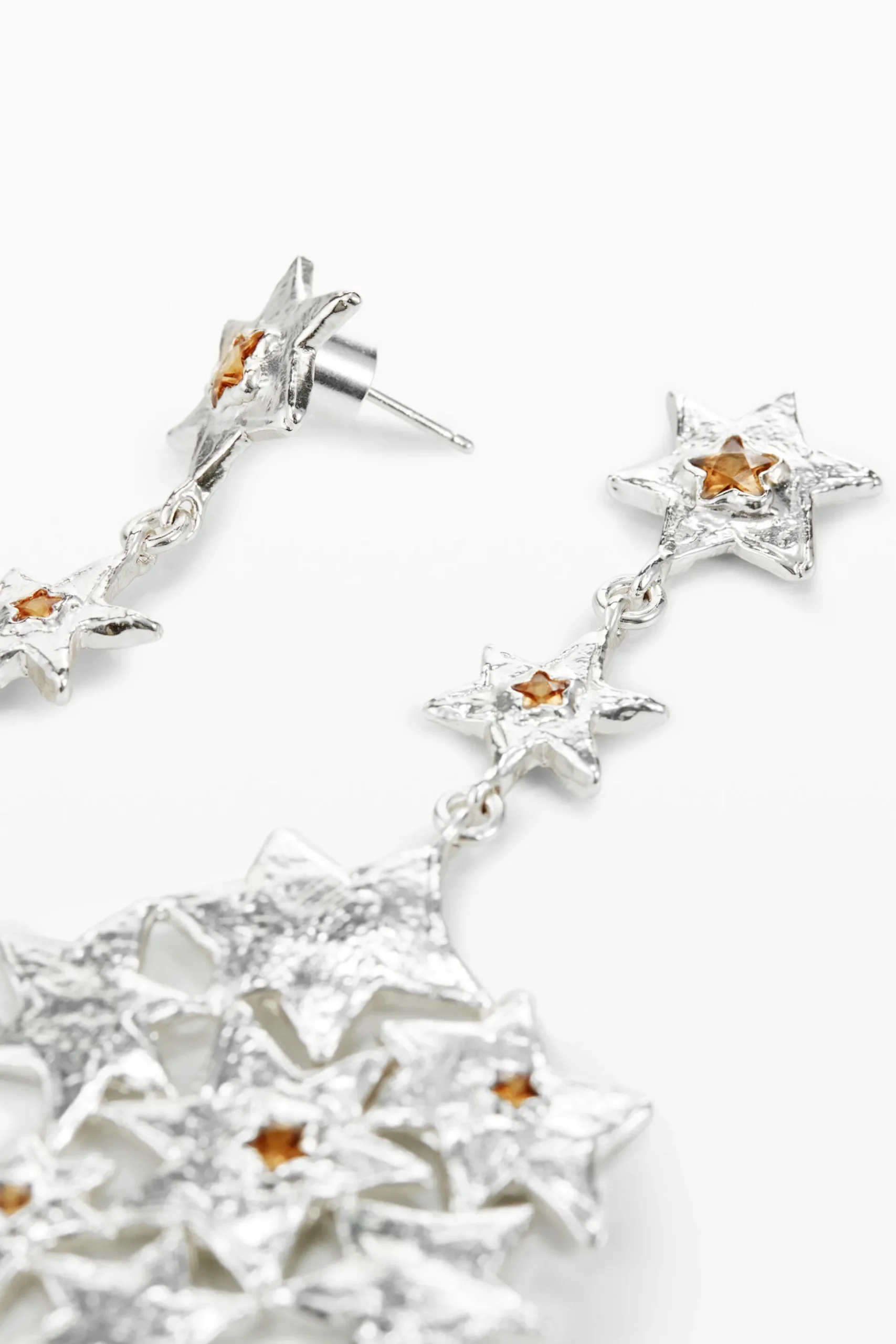 Long star formation earrings Zalio