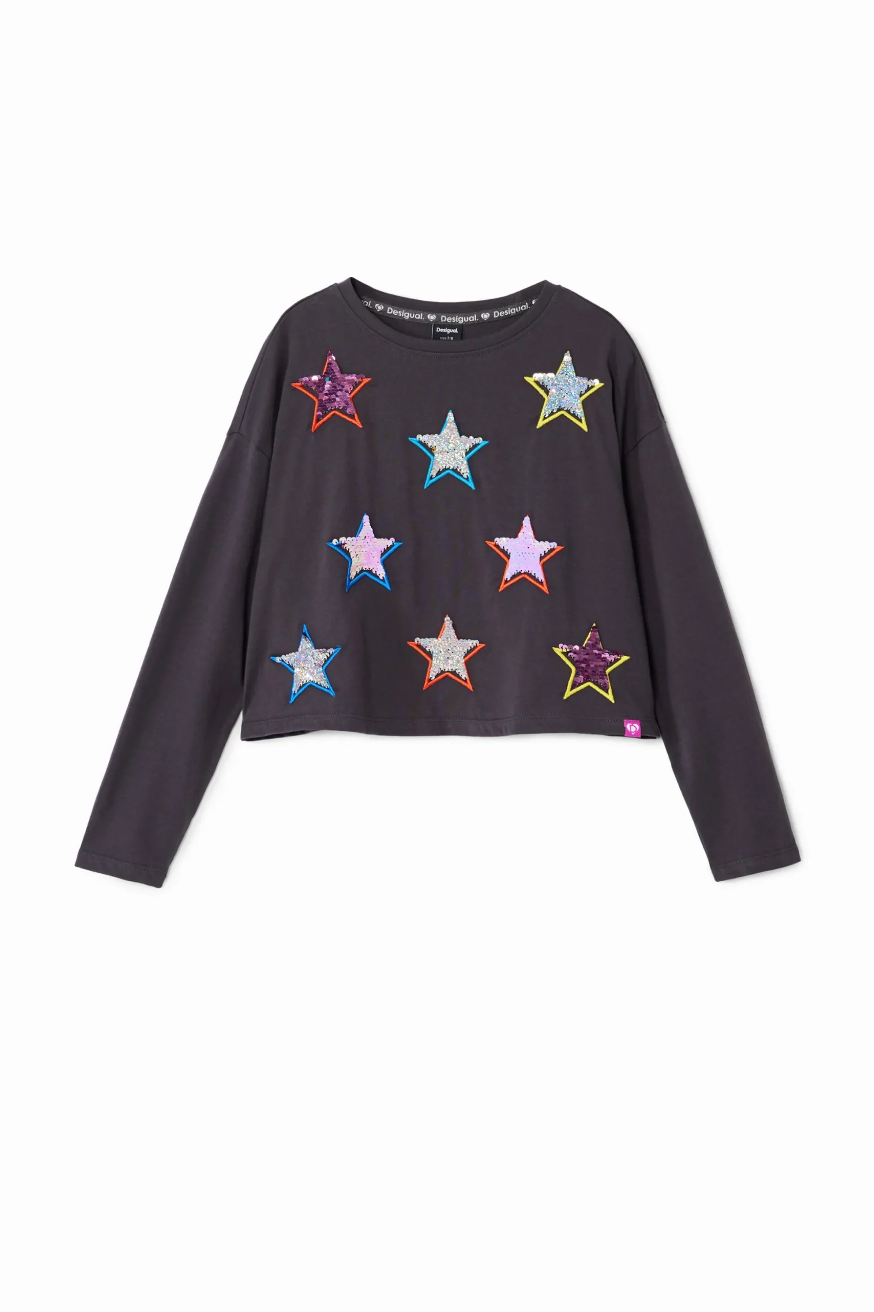 Long-sleeve star T-shirt