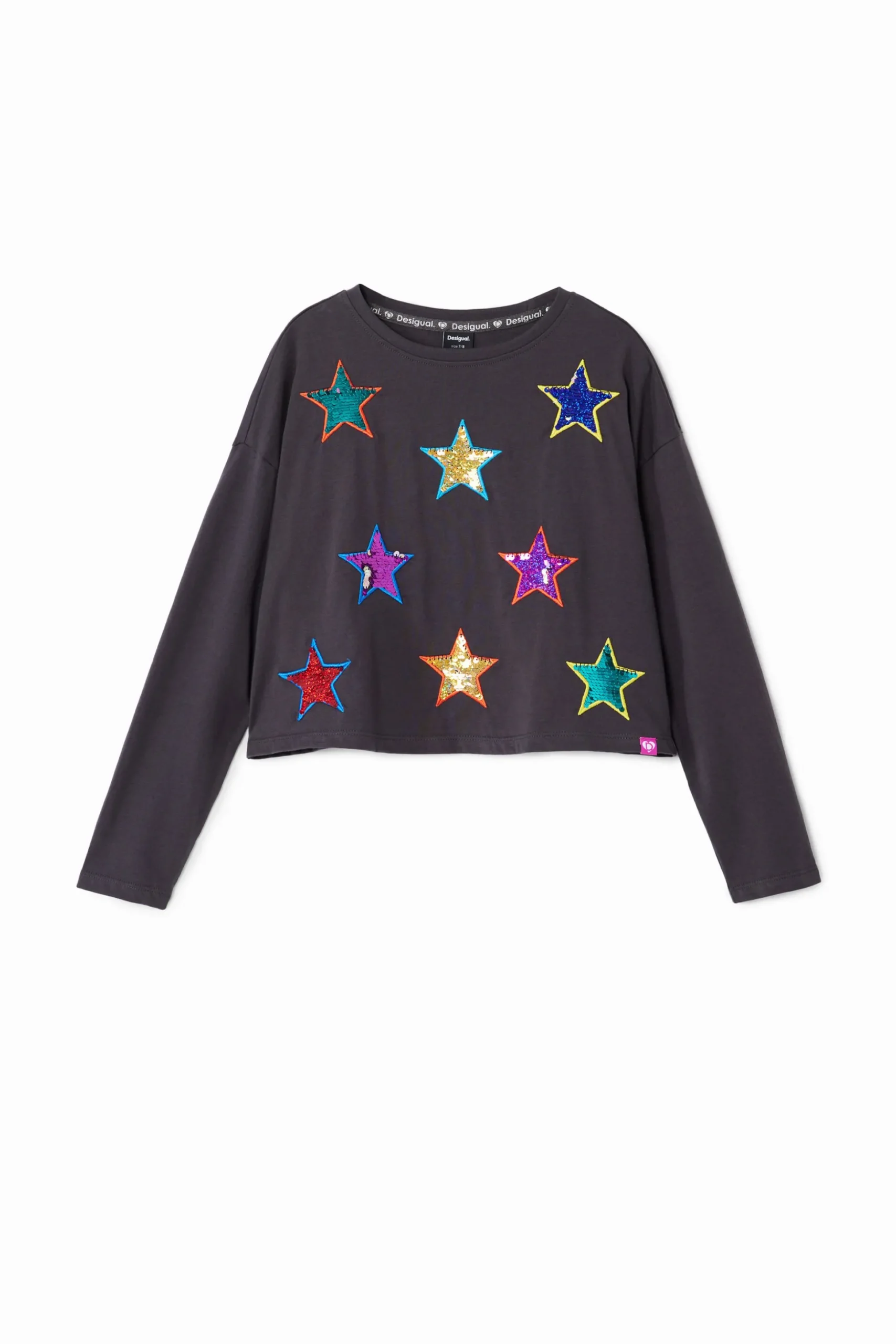 Long-sleeve star T-shirt