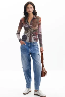 Long-sleeve T-shirt autumn forest
