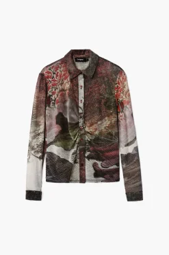 Long-sleeve T-shirt autumn forest