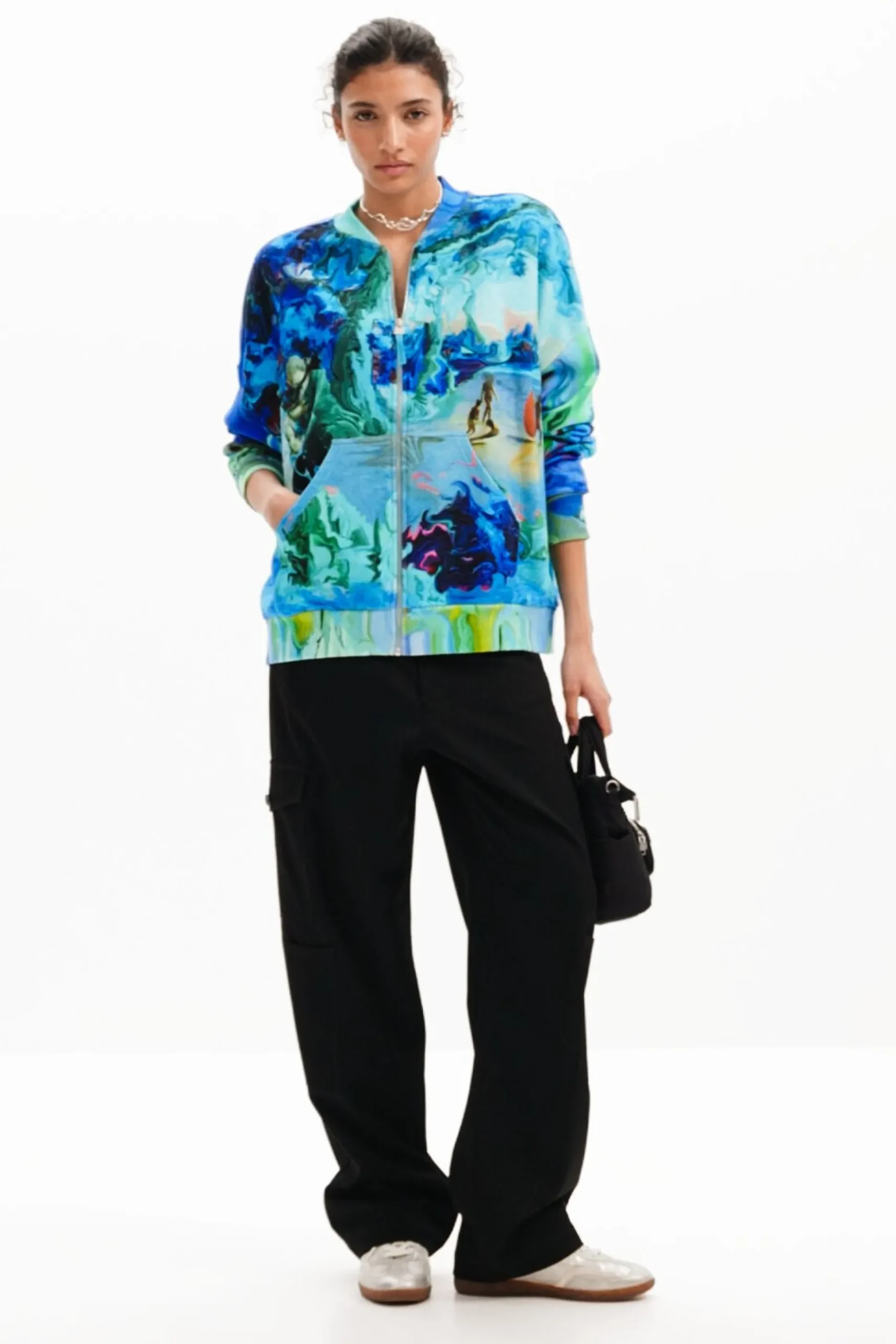 M. Christian Lacroix arty sweatshirt
