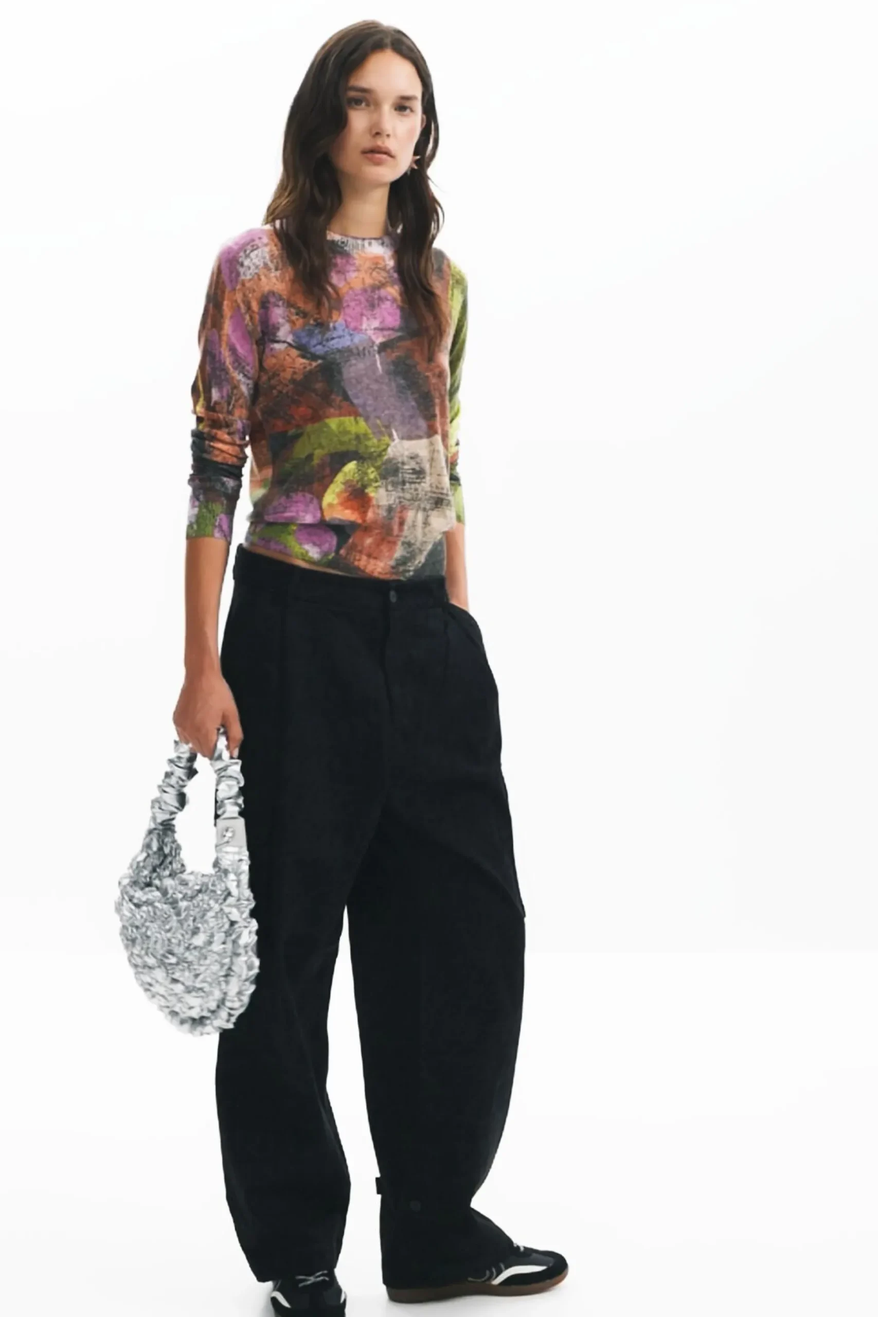 M. Christian Lacroix printed cargo pants