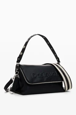 M Half Logo Crossbody Bag