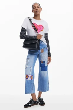 M Half Logo Crossbody Bag