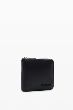 M padded leather wallet