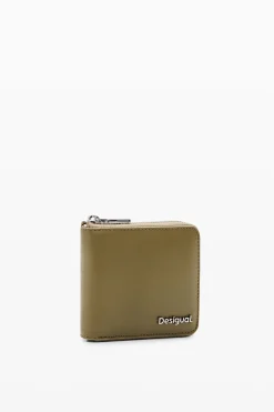 M padded leather wallet