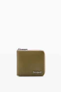 M padded leather wallet