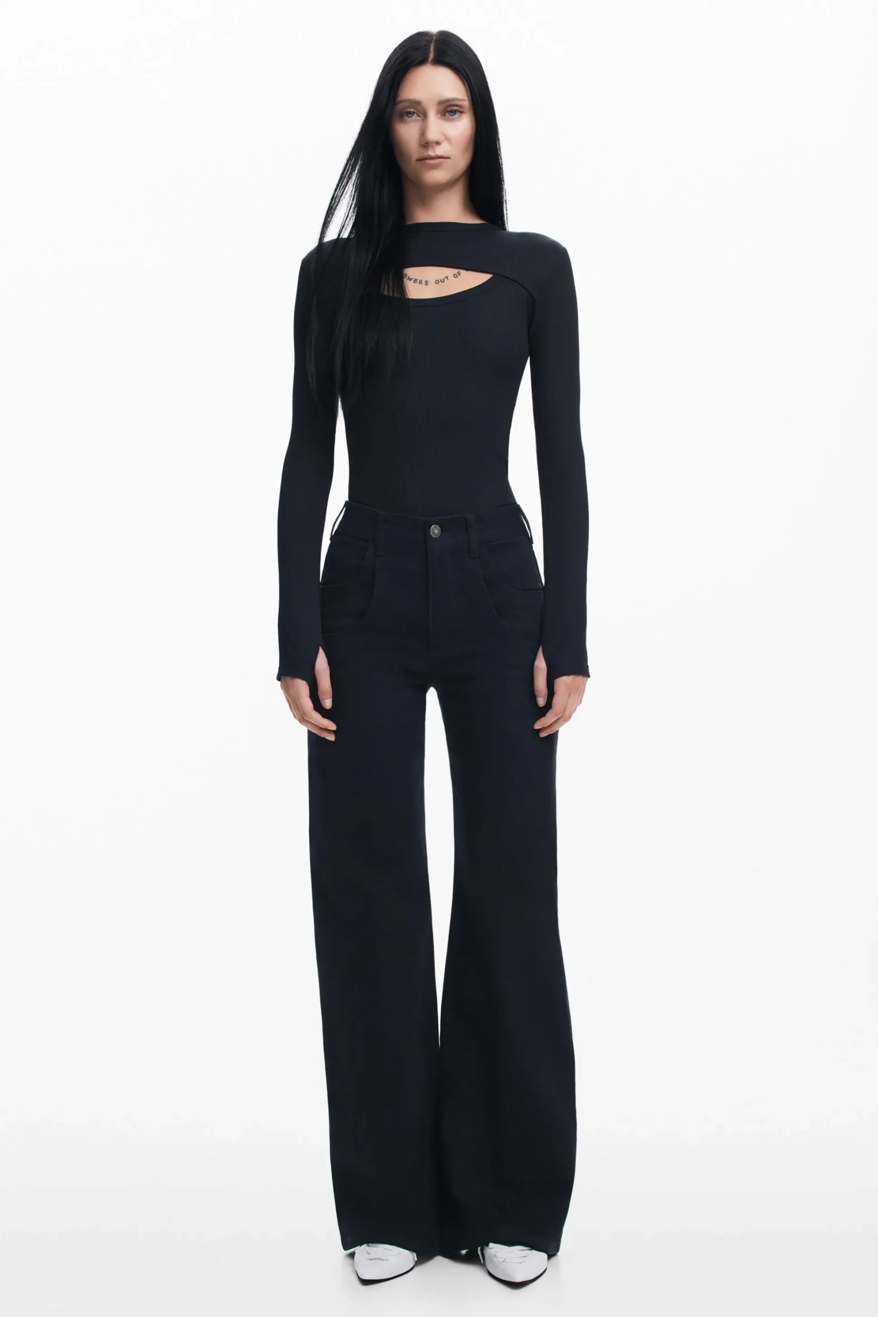 Maitrepierre Wide Leg Jeans