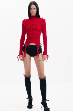 María Escoté bow sweater