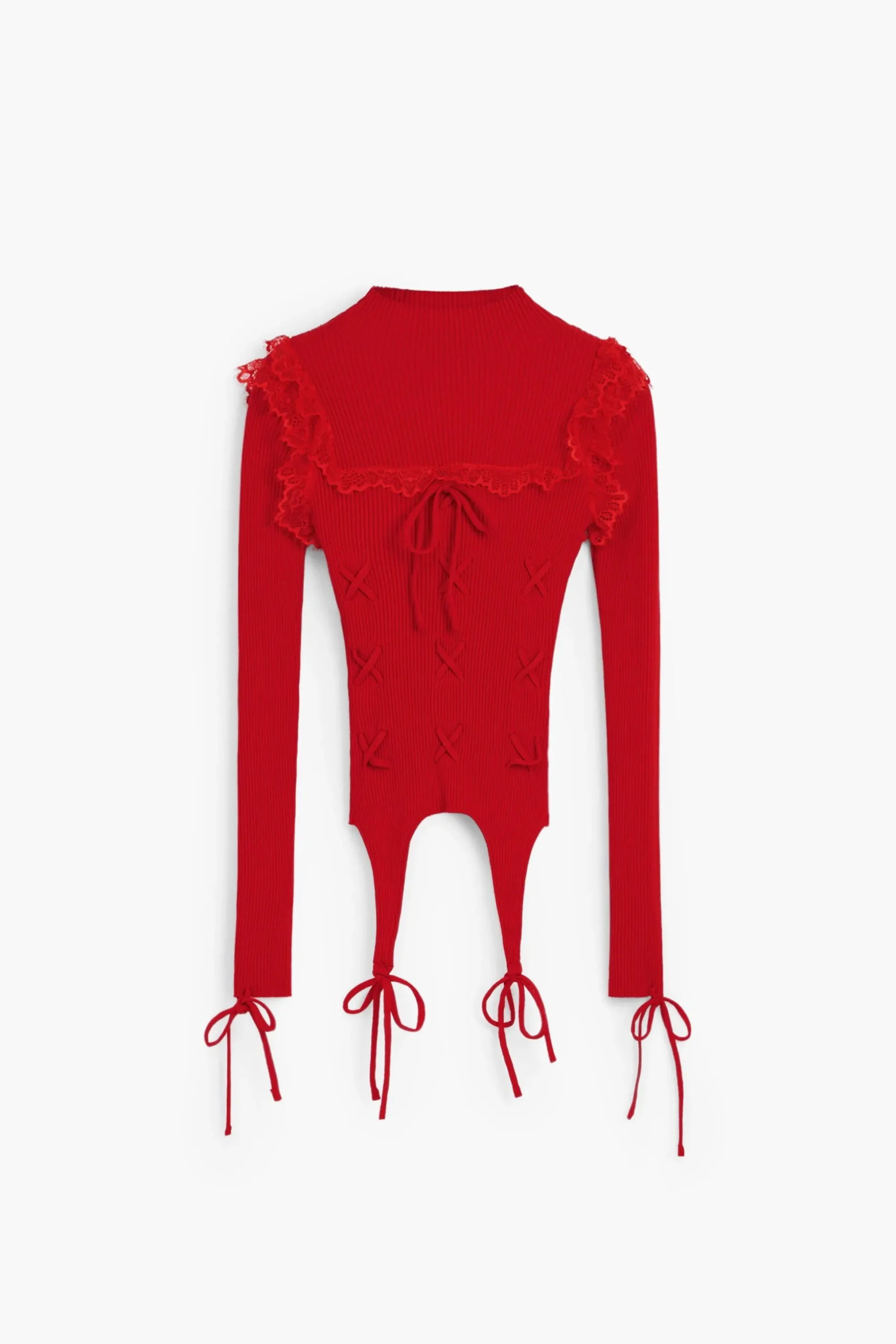 María Escoté bow sweater