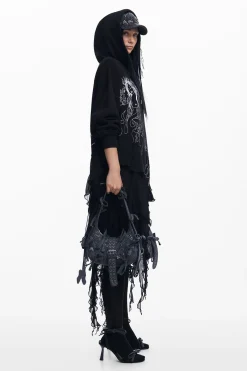 María Escoté hooded dress