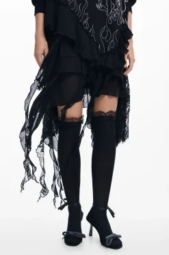 María Escoté hooded dress