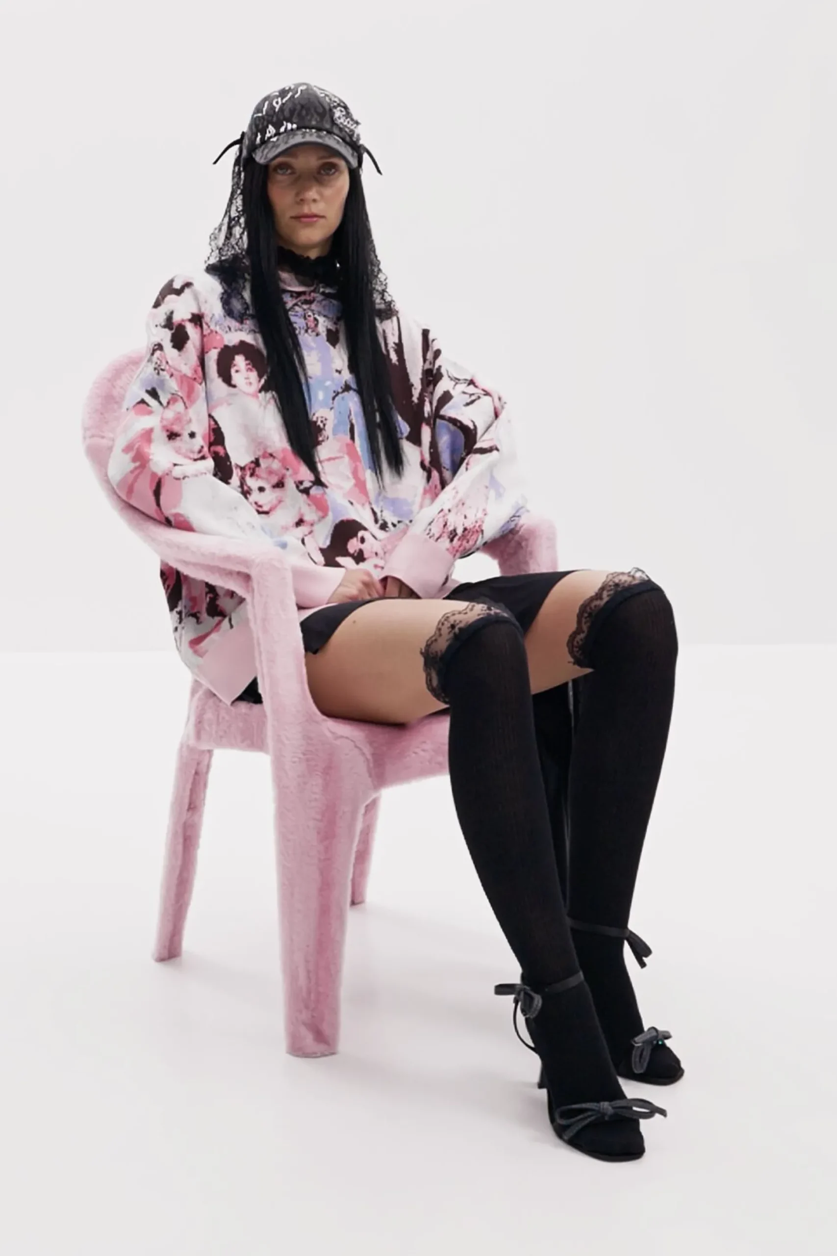 María Escoté hoodie sweater