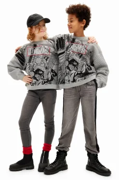 Marvel striped sweatshirt