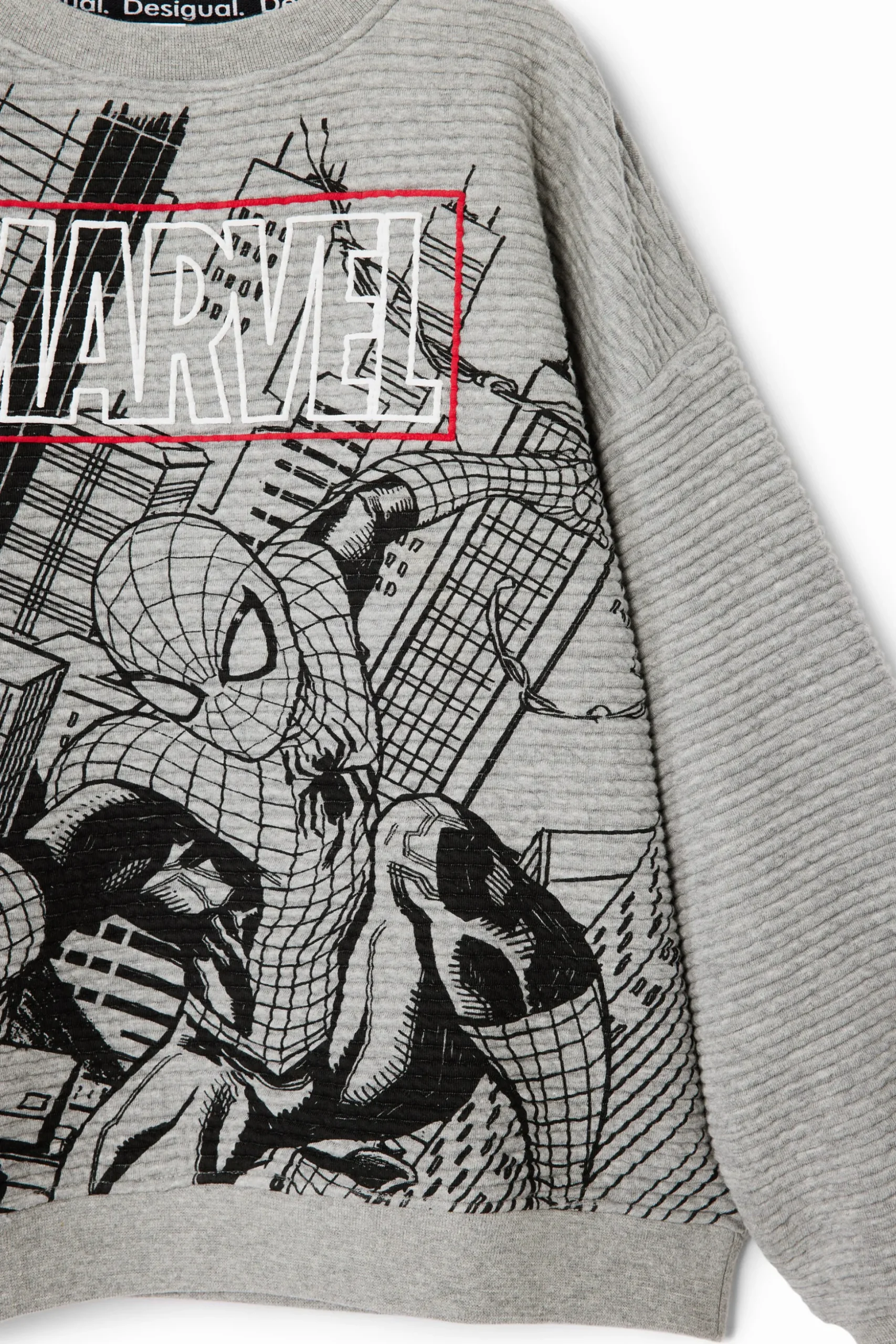 Marvel striped sweatshirt