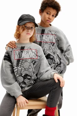 Marvel striped sweatshirt