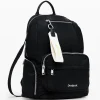 Medium backpack with multiple pockets