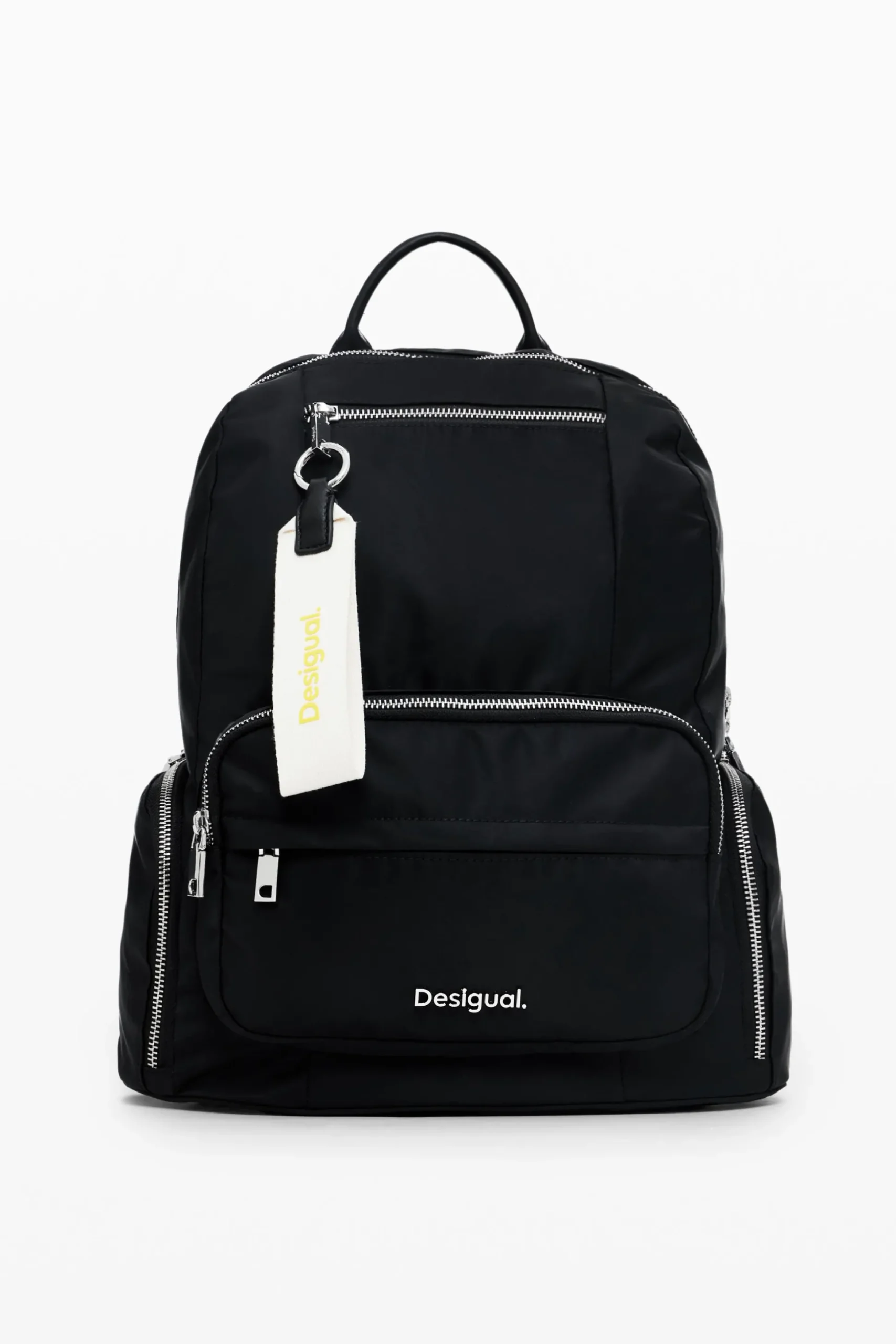 Medium backpack with multiple pockets