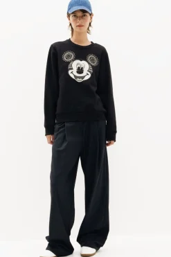 Mickey Mouse face sweatshirt