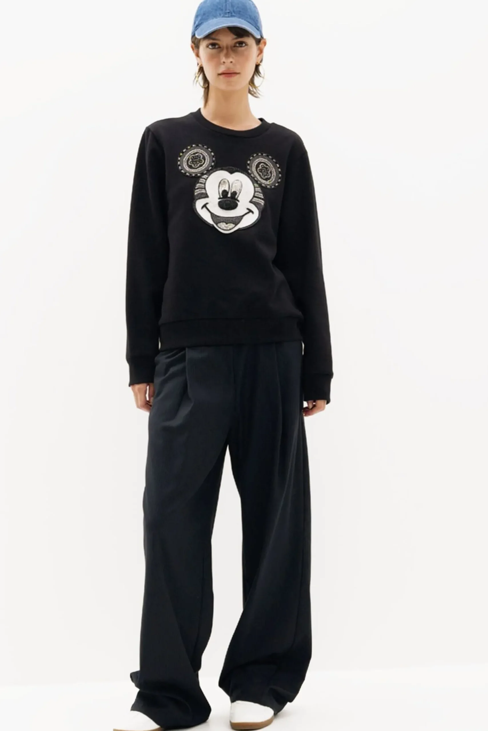 Mickey Mouse face sweatshirt