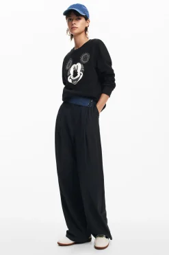 Mickey Mouse face sweatshirt