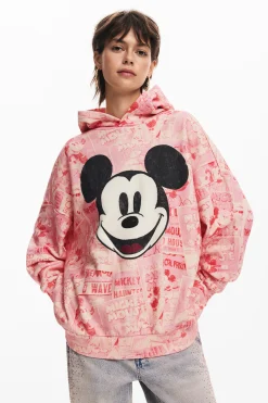 Mickey Mouse hoodie with drawstring
