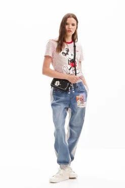 Mickey Mouse jogger jeans