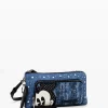 Mickey Mouse L denim wallet