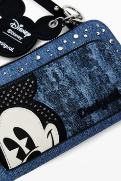 Mickey Mouse L denim wallet