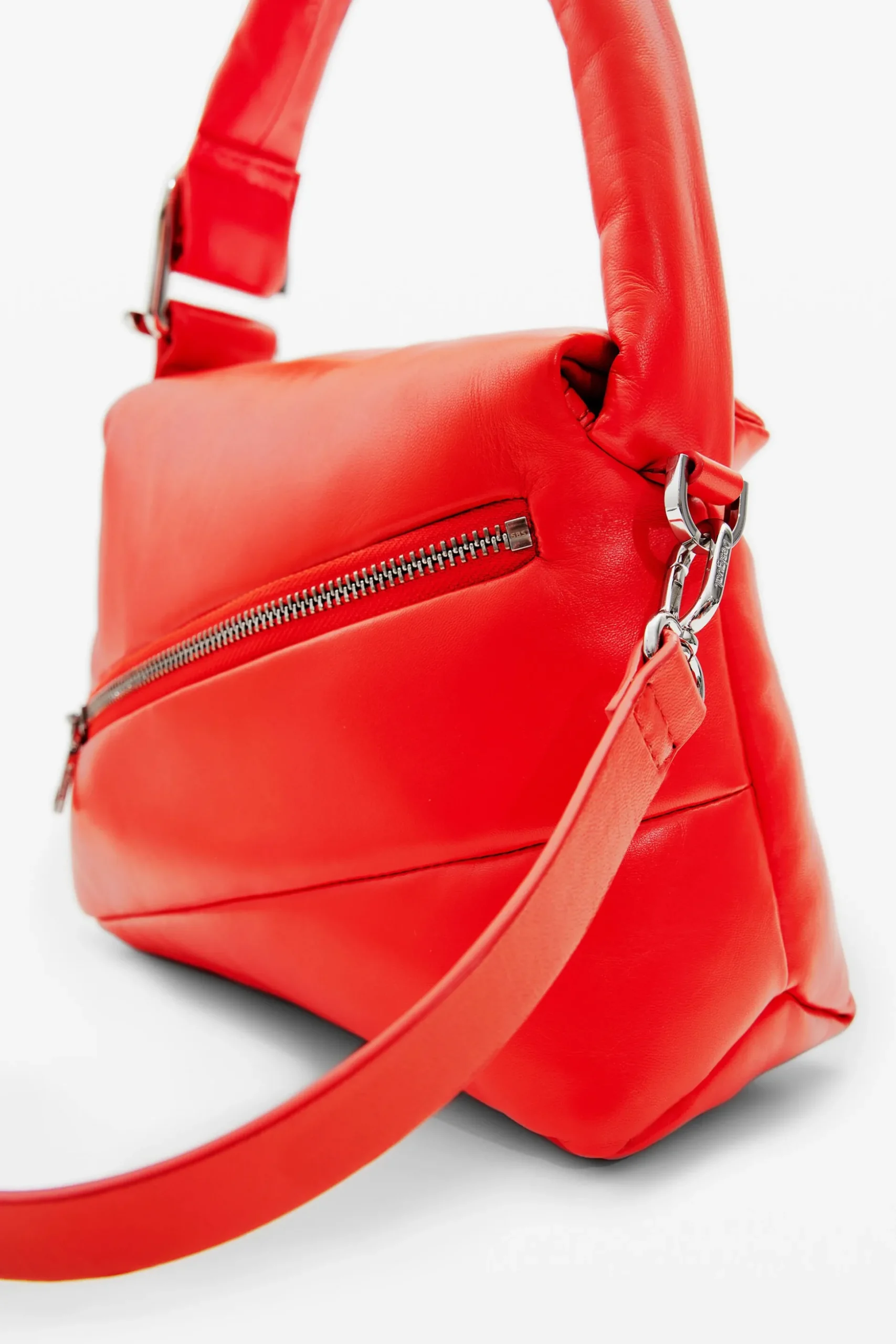 Midsize leather bag