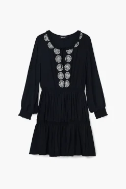 Mini dress with details