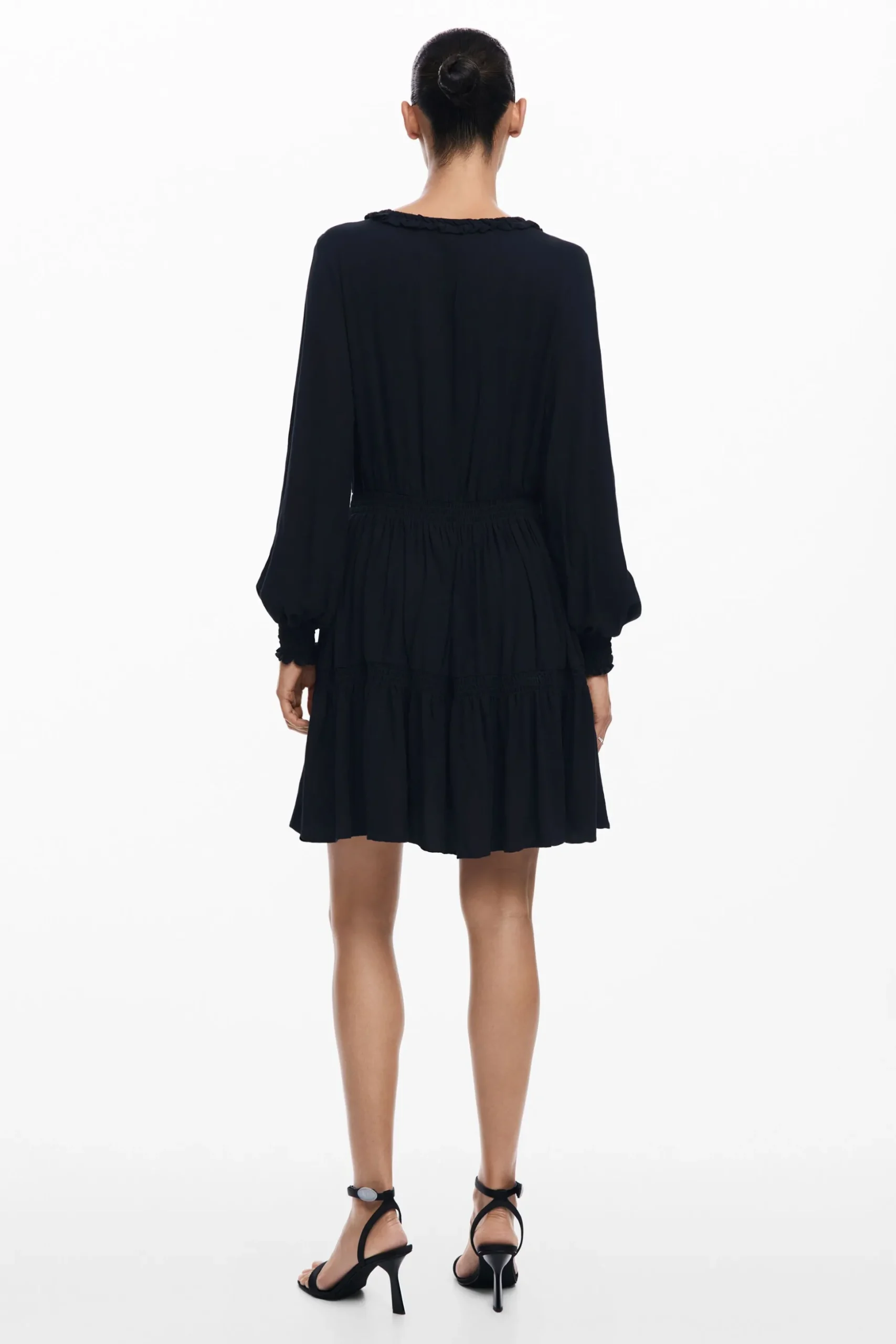 Mini dress with details