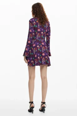 Mini floral dress M. Christian Lacroix