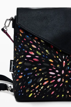 Mini perforated backpack