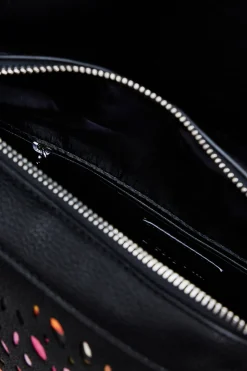 Mini perforated backpack