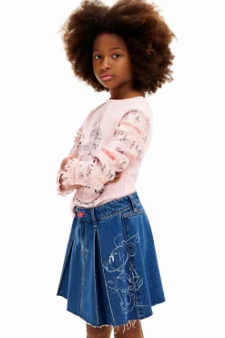 Minnie denim miniskirt
