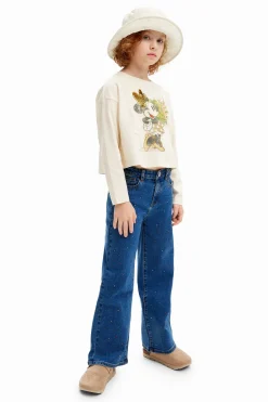 Minnie Mouse floral T-shirt