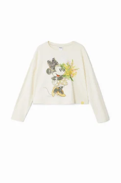 Minnie Mouse floral T-shirt