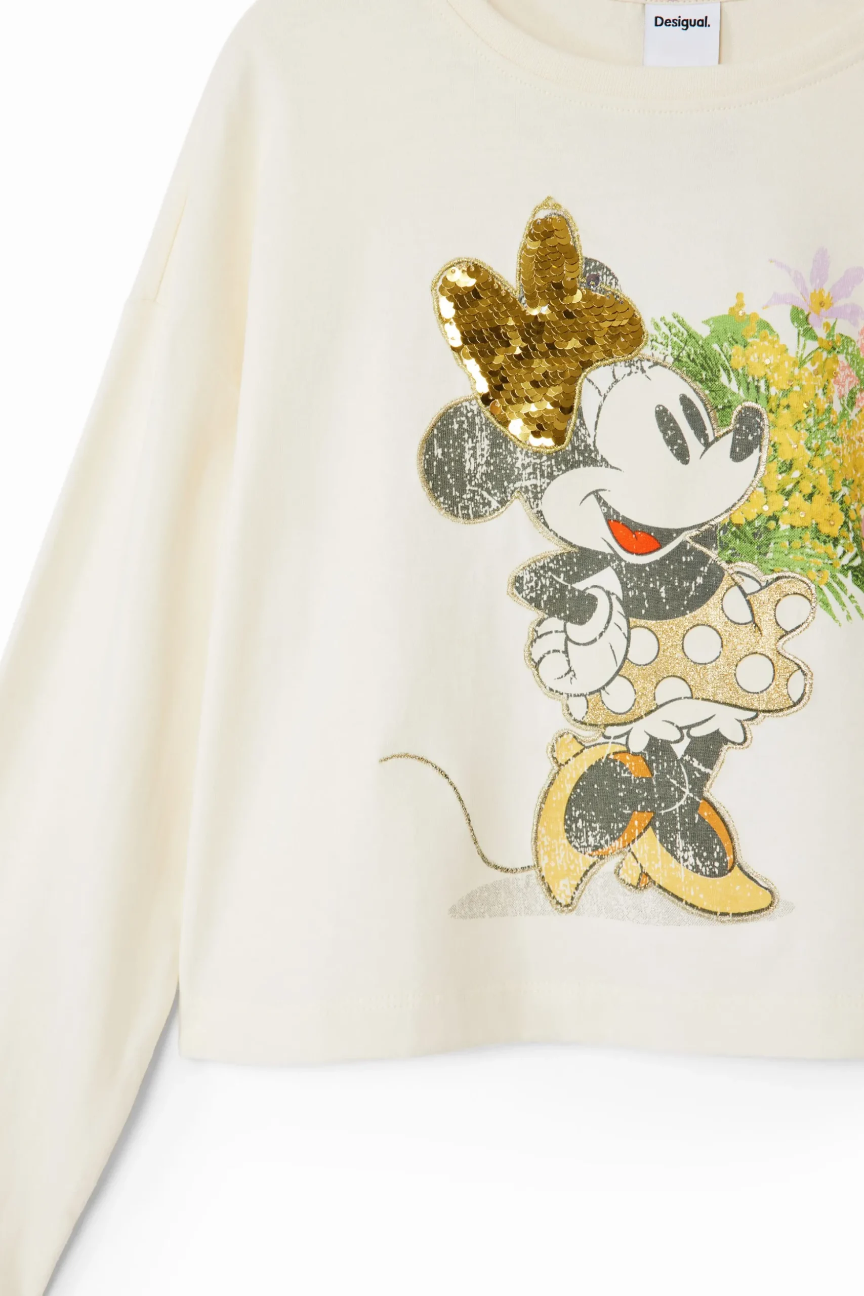 Minnie Mouse floral T-shirt