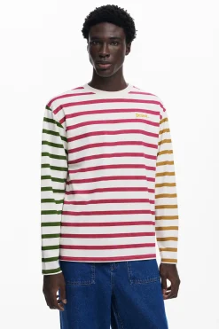 Multicolor striped T-shirt