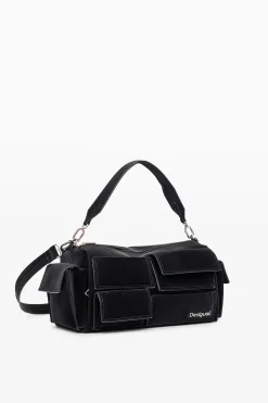 Multi-pocket baguette bag