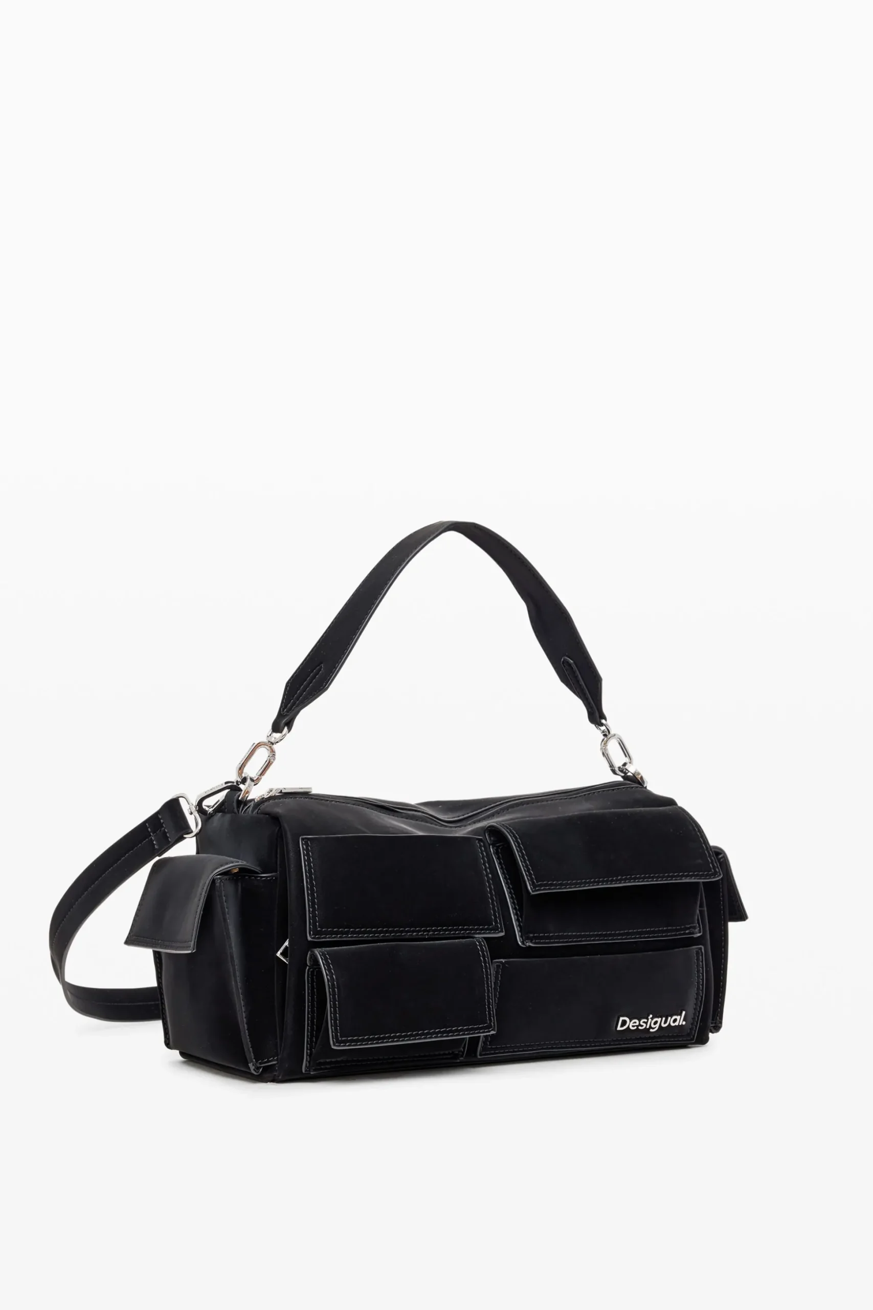 Multi-pocket baguette bag