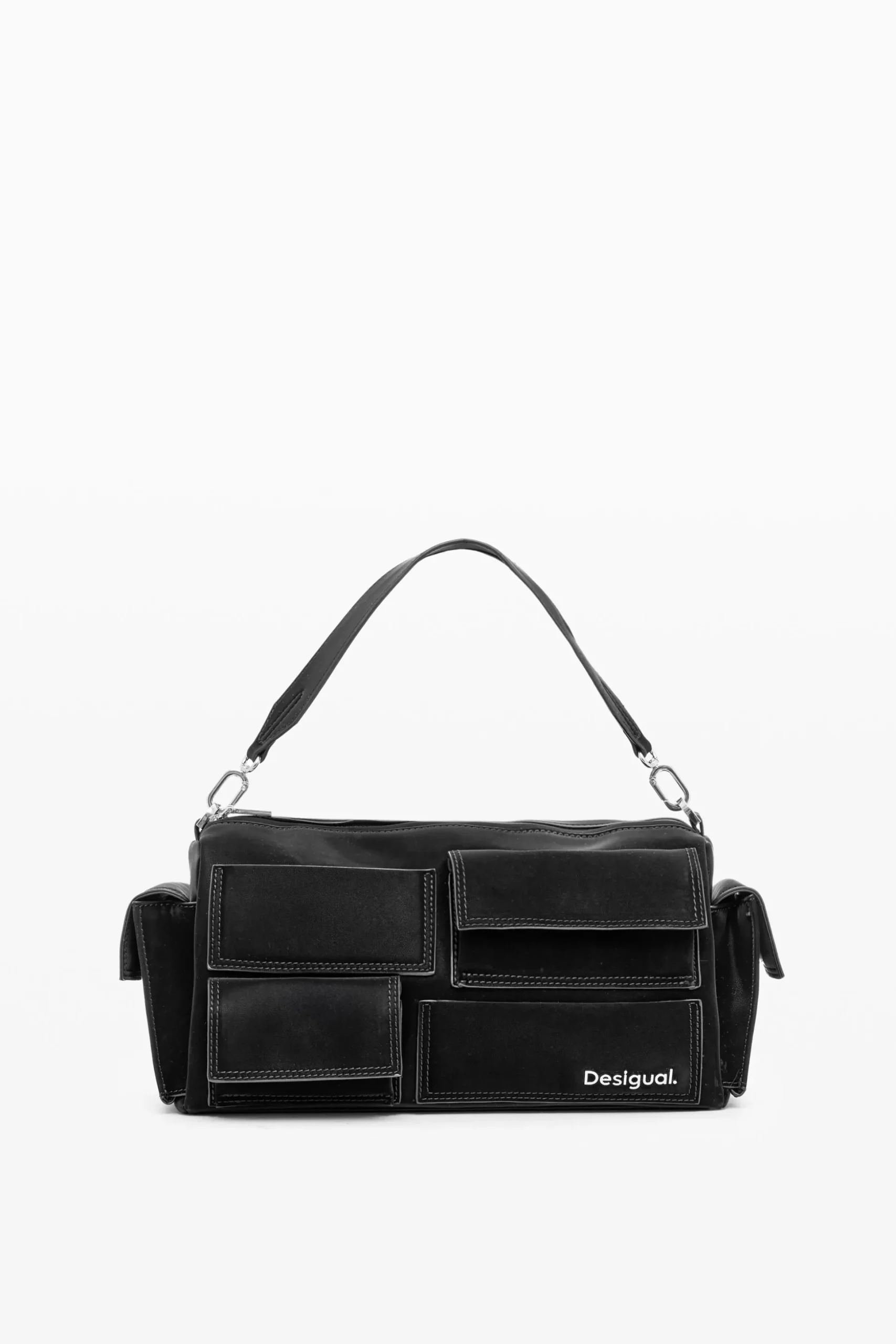 Multi-pocket baguette bag
